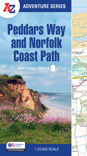 Peddars Way and Norfolk Coast Path: With Ordnance Survey Mapping (New Revised Third)