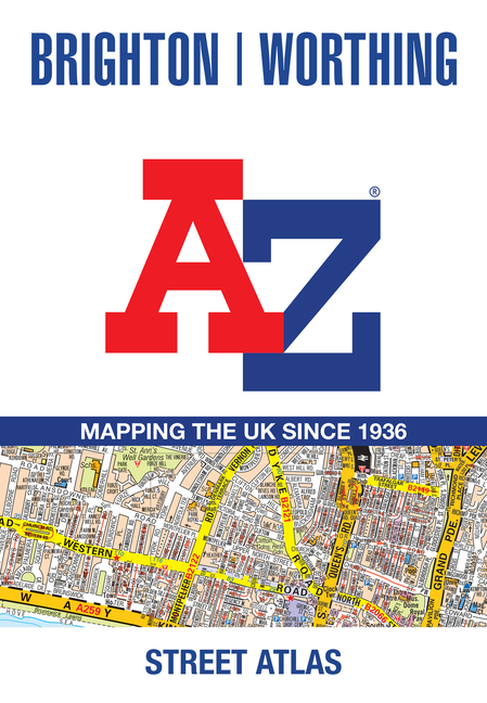 Brighton and Worthing A-Z Street Atlas (New Eighth)