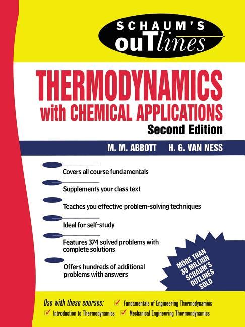 Schaum's Outline of Thermodynamics with Chemical Applications (Revised)
