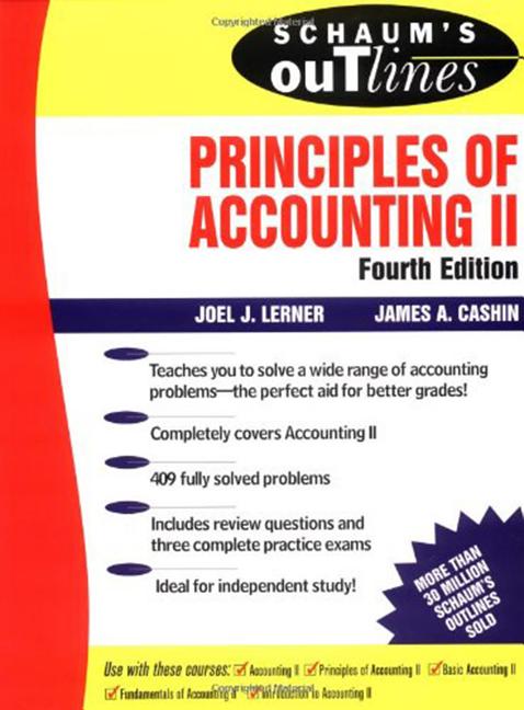 Schaum's Outline of Principles of Accounting II (Revised)