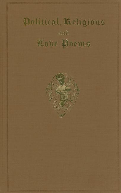 Political, Religious and Love Poems, from Lambeth Ms. 306 and Other Sources