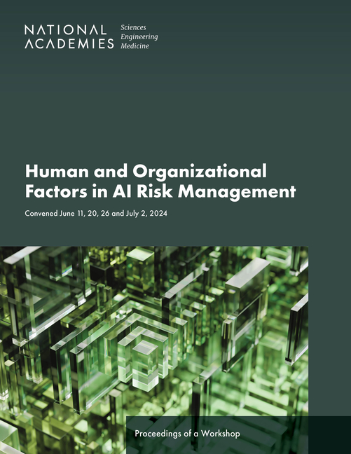 Human and Organizational Factors in AI Risk Management: Proceedings of a Workshop