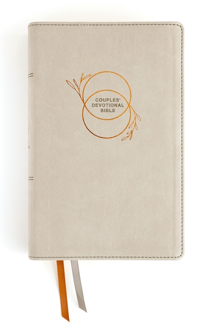 Niv, Couples' Devotional Bible (Build a Biblical Foundation for Your Marriage), Leathersoft, Stone, 