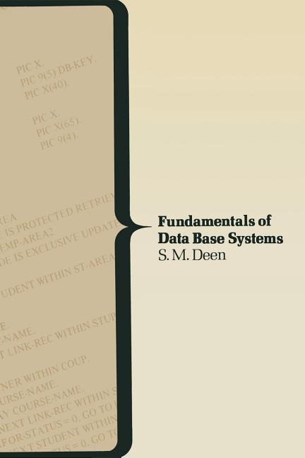 Fundamentals of Data Base Systems (1977)