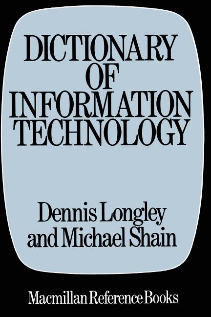 Dictionary of Information Technology (1982)