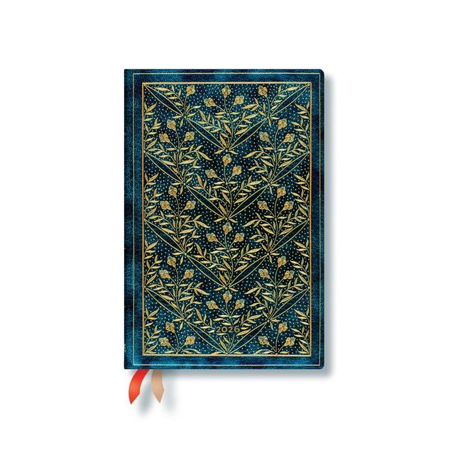 Paperblanks 2026 Wildflower Song Wildflower Song 12-Month Planner Mini Day-At-A-Time Elastic Band 41