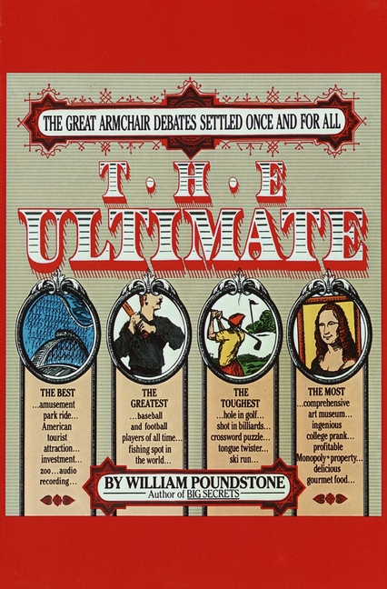 Ultimate: The Great Armchair Debates Settled Once and for All