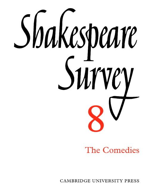 Shakespeare Survey (Revised)