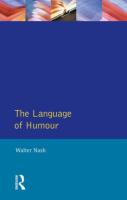 Language of Humor