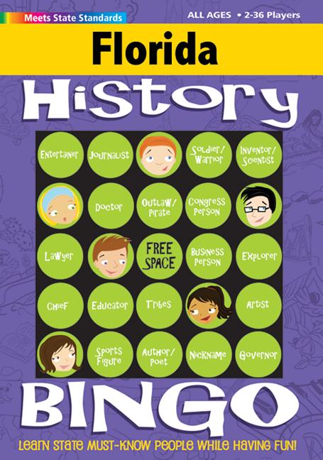 Florida History Bingo Game!