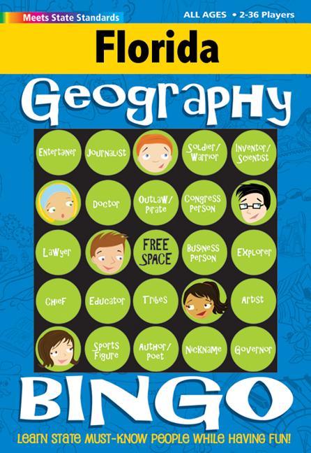Florida Geography Bingo Game!
