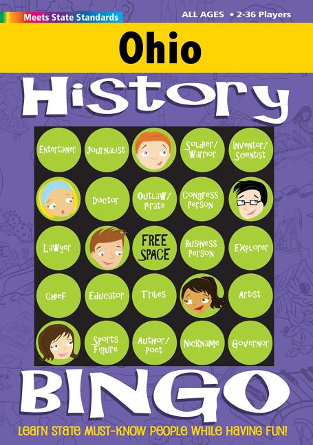 Ohio History Bingo Game!