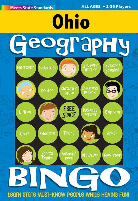 Ohio Geography Bingo Game!