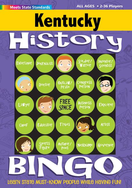 Kentucky History Bingo Game!