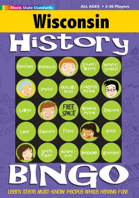 Wisconsin History Bingo Game!