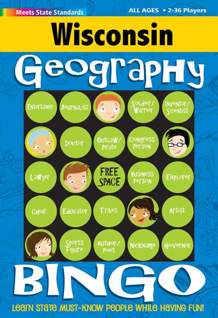 Wisconsin Geography Bingo Game!