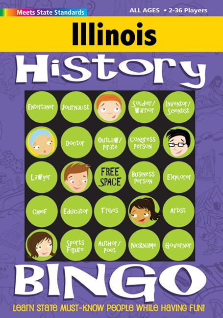 Illinois History Bingo Game!