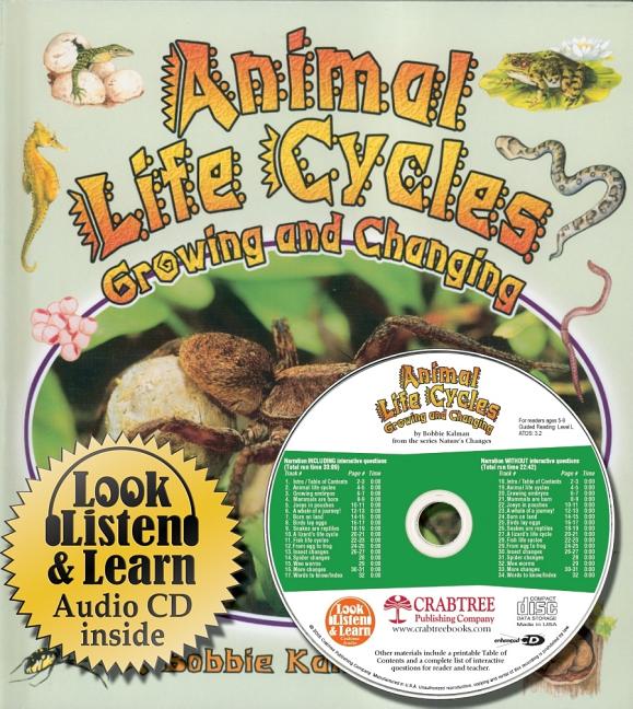Package - Animal Life Cycles: Growing and Changing - CD + PB Book
