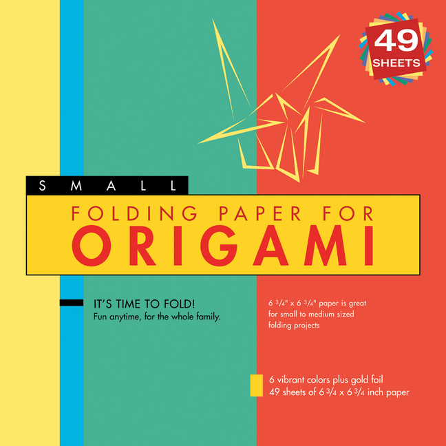 Folding Paper for Origami - Small 6 3/4 - 49 Sheets: Tuttle Origami Paper: High-Quality Origami Shee