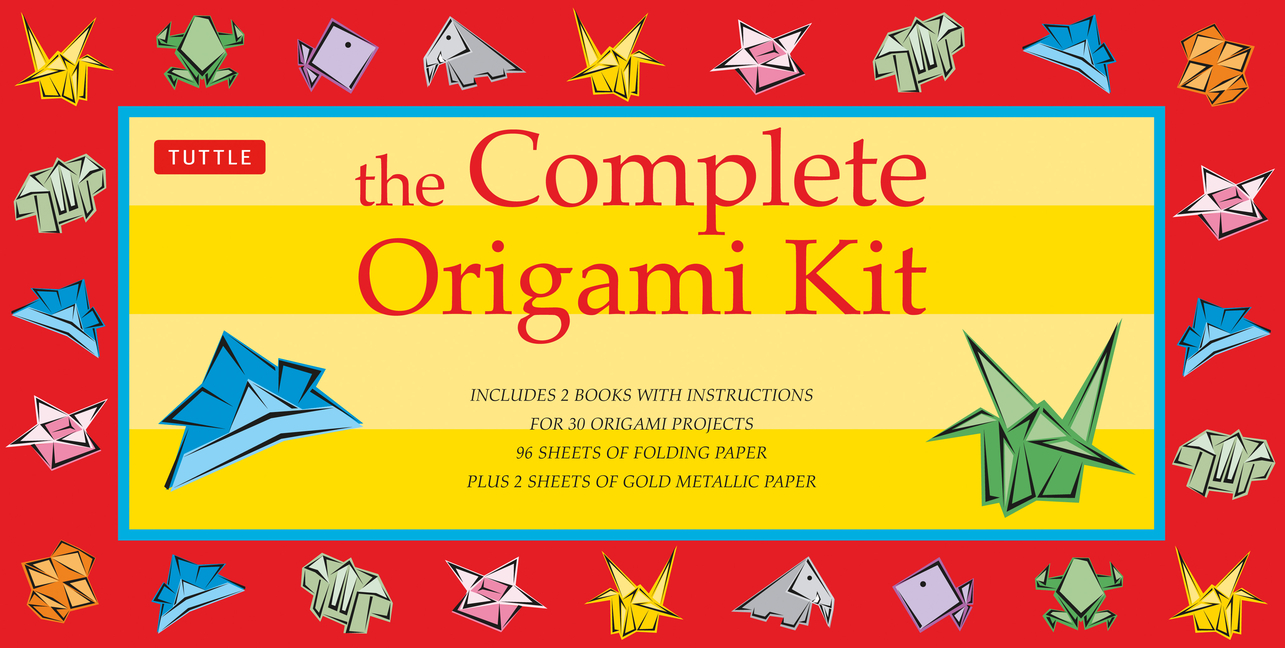 Complete Origami Kit: Kit with 2 Origami How-To Books, 98 Papers, 30 Projects: This Easy Origami for