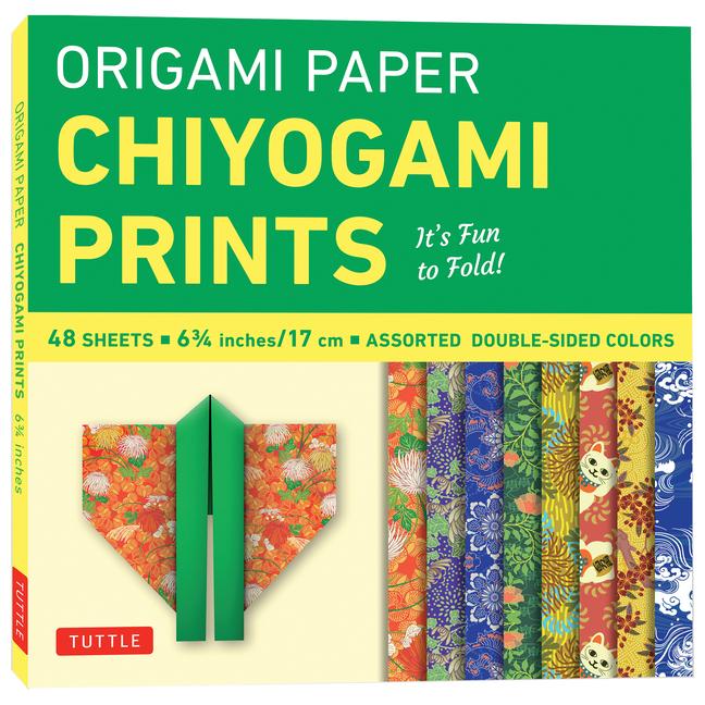 Origami Paper 48 Sheet Chiyogami Prints 6 3/4 (17 CM): Tuttle Origami Paper: Double-Sided Origami Sh