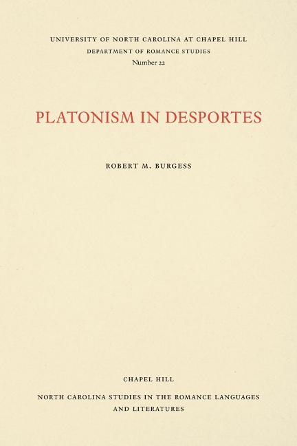 Platonism in Desportes