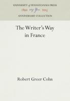 Writer's Way in France (Reprint 2016)