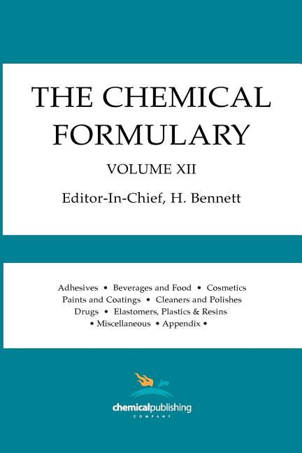 Chemical Formulary, Volume 12