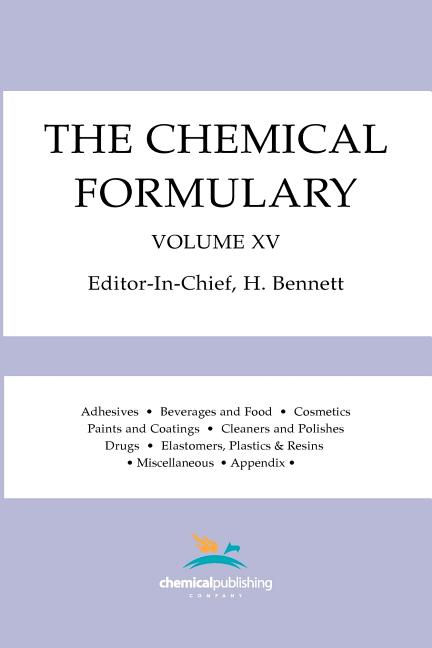 Chemical Formulary, Volume 15