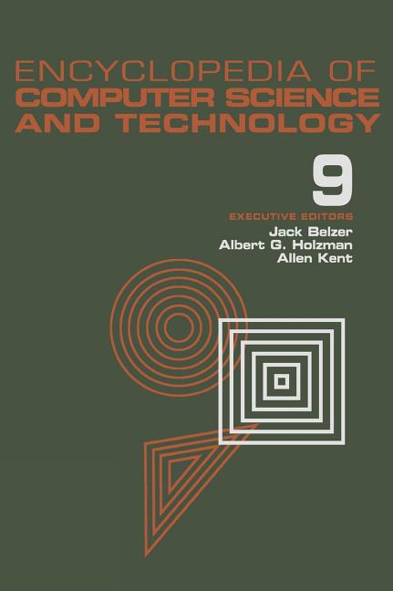 Encyclopedia of Computer Science and Technology, Volume 9: Generative Epistemology of Problem Solvin