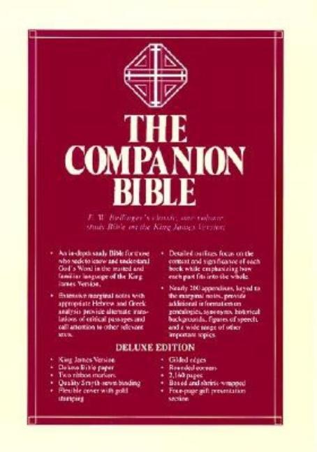 Companion Bible-KJV (Black Genuine Leather)