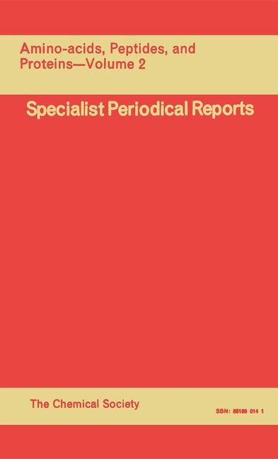 Amino Acids, Peptides and Proteins: Volume 2 (Edition.)