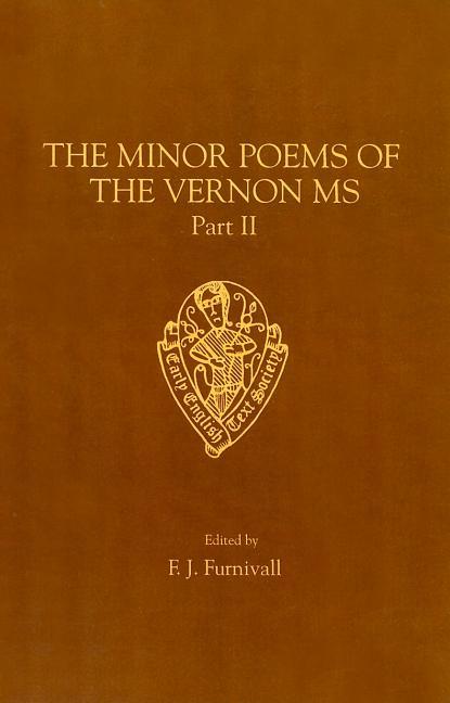 Minor Poems of the Vernon MS II