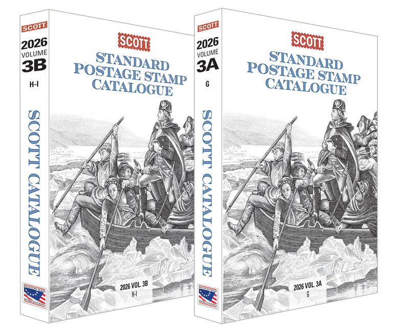 2026 Scott Stamp Postage Catalogue Volume 3: Cover Countries G-I (2 Copy Set): Scott Stamp Postage C