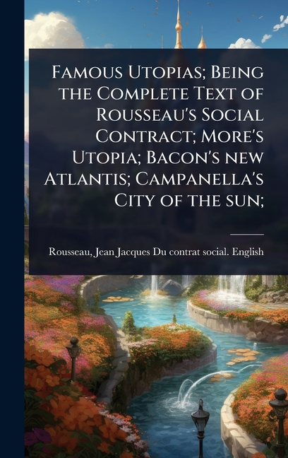 Famous Utopias; Being the Complete Text of Rousseau's Social Contract; More's Utopia; Bacon's new At
