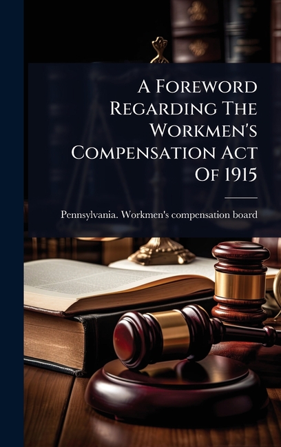Foreword Regarding The Workmen's Compensation Act Of 1915