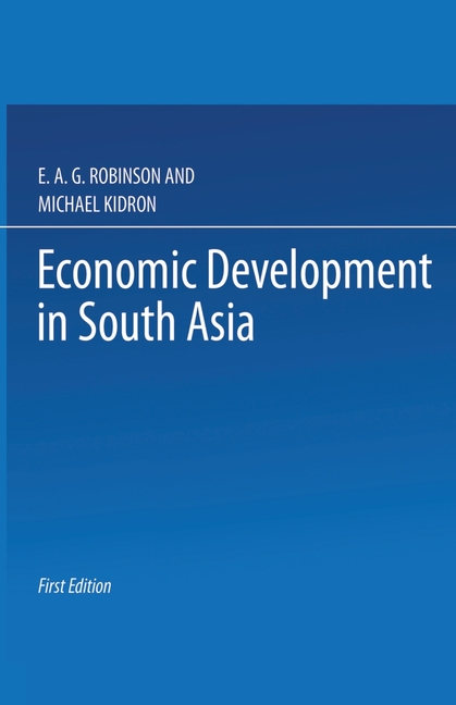 Economic Development in South Asia (1970)