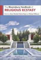 Bloomsbury Handbook of Religious Ecstasy