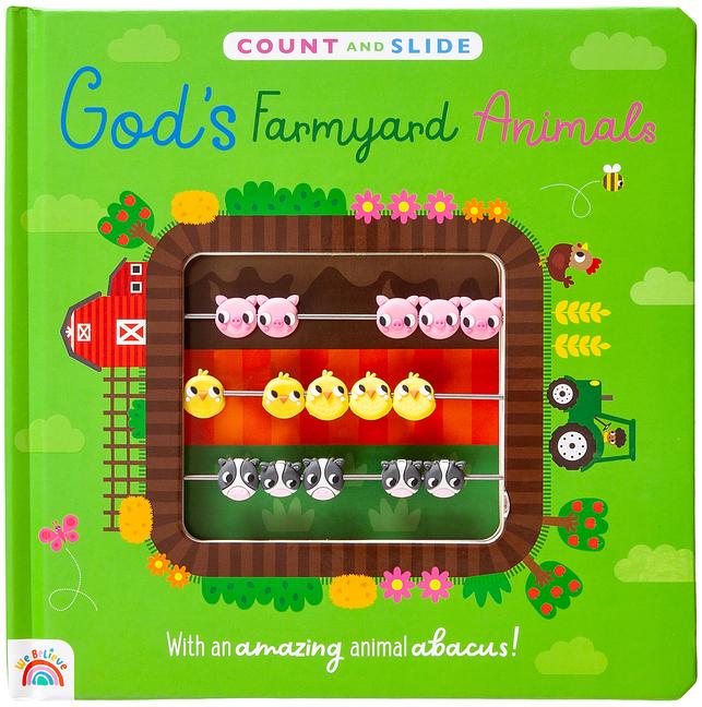 God's Farmyard Animals: A Count and Slide Book