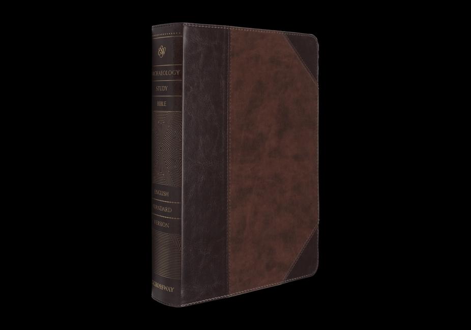 ESV Archaeology Study Bible (Trutone, Brown/Walnut, Portfolio Design)