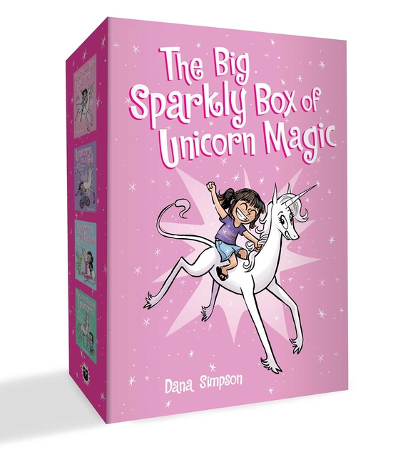 Big Sparkly Box of Unicorn Magic: Phoebe and Her Unicorn Box Set Volume 1-4