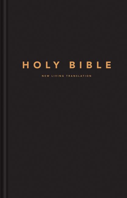 NLT Large Print Pew Bible (Hardcover, Black)