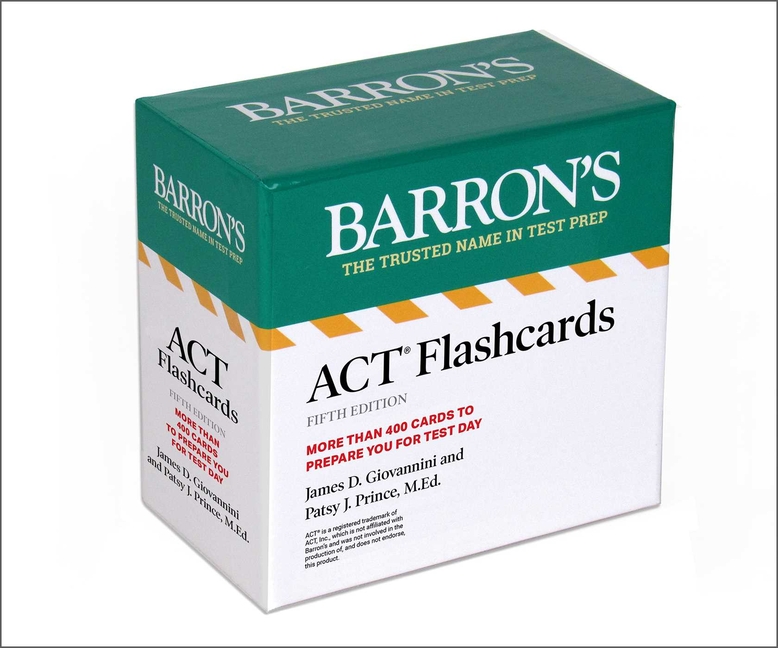 ACT Flashcards, Fifth Edition: Up-To-Date Review