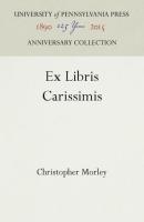 Ex Libris Carissimis (Reprint 2016)