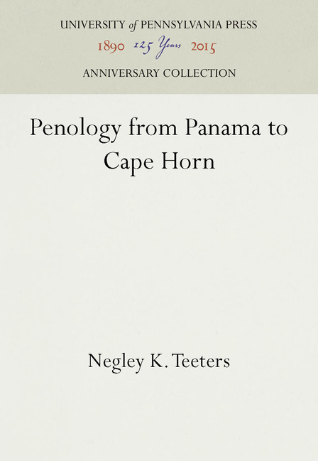 Penology from Panama to Cape Horn (Reprint 2016)