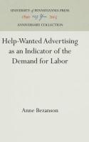 Help-Wanted Advertising as an Indicator of the Demand for Labor (Reprint 2016)