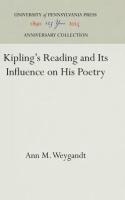 Kipling's Reading and Its Influence on His Poetry (Reprint 2016)