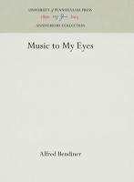 Music to My Eyes (Reprint 2016)