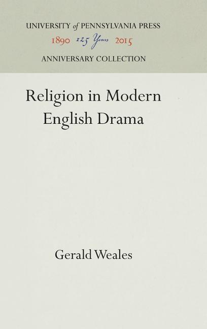 Religion in Modern English Drama