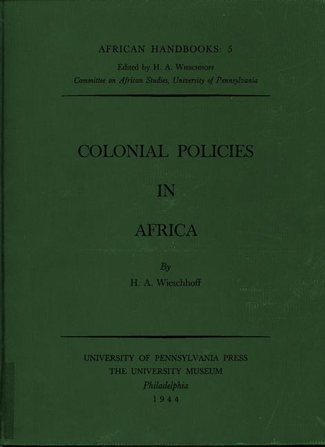 Colonial Policies in Africa